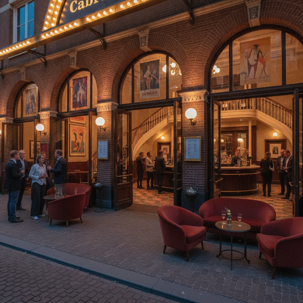 Achter de schermen bij Cabaretvoorstellingen