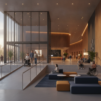 Innovatieve theaters voor rolstoelgebruikers