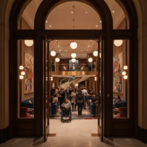 beste plekken voor rolstoelgebruikers in het theater