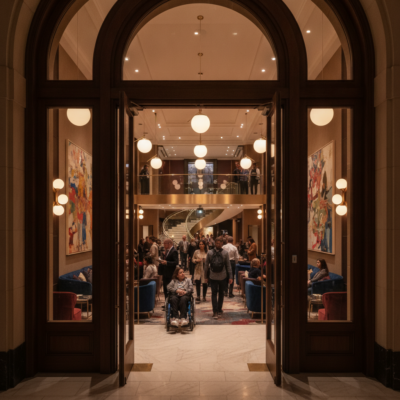 beste plekken voor rolstoelgebruikers in het theater