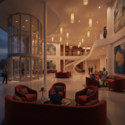 Toegankelijkheidsvoorzieningen bij theater zuidplein