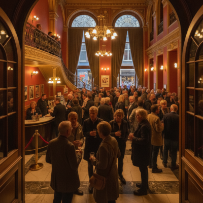 Wat gebeurt er achter de schermen tijdens een theaterpauze?