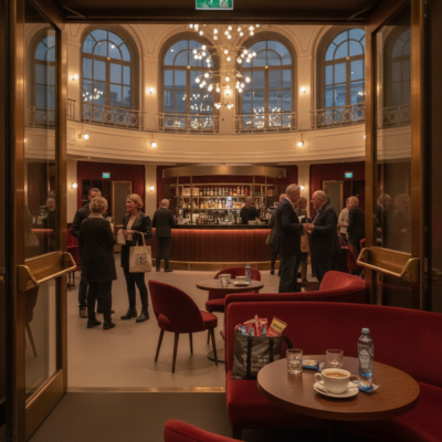 Waarom mag je eten en drinken meenemen naar het theater?