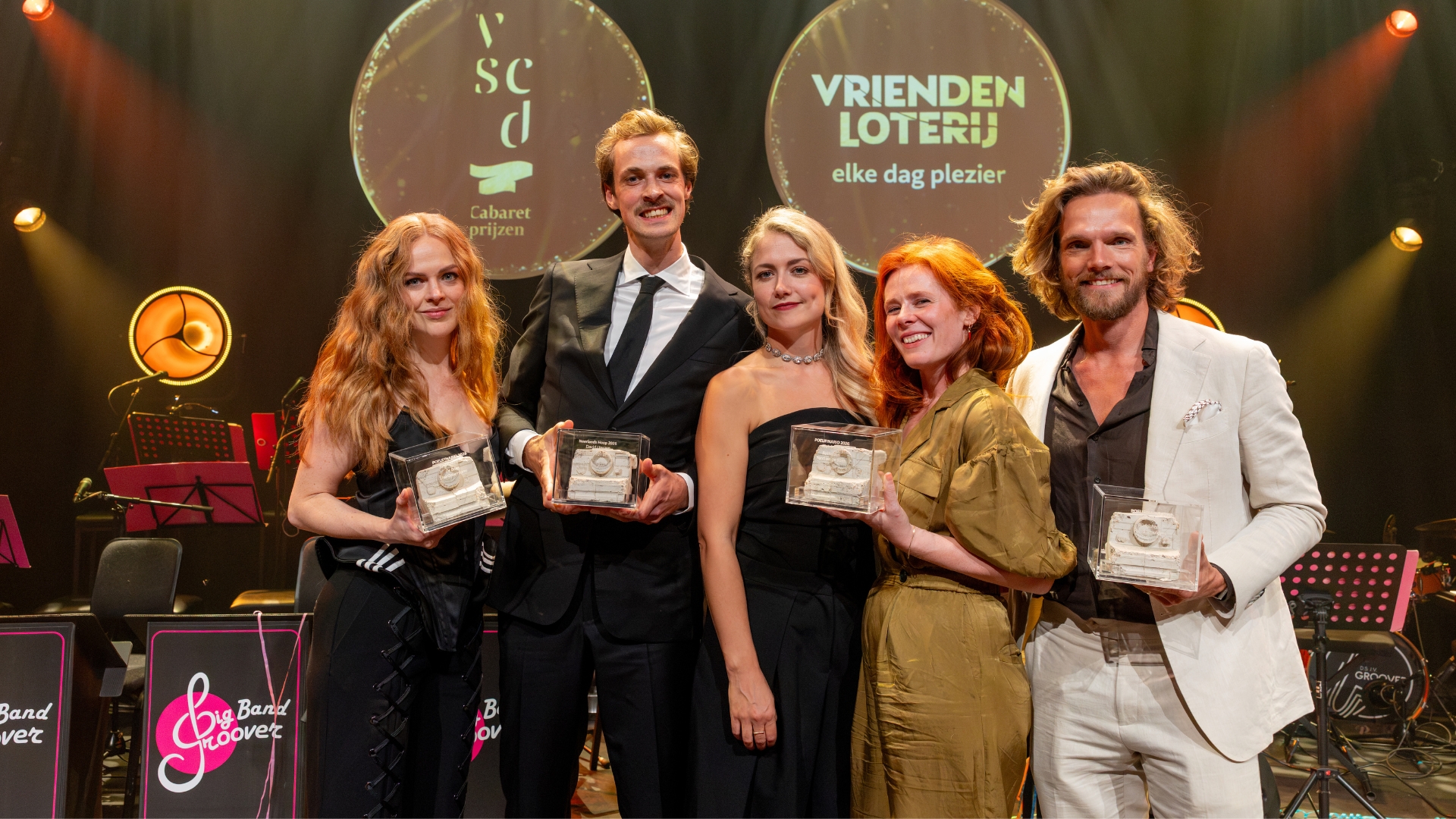 DIT ZIJN DE WINNAARS VAN DE VSCD CABARETPRIJZEN 2026